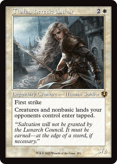 Thalia, Heretic Cathar (Retro Frame) (351) (Innistrad Remastered)