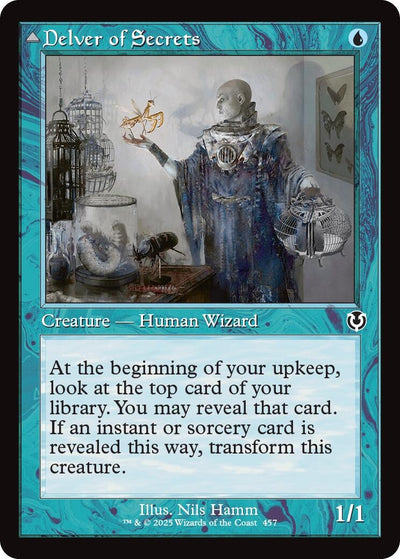Delver of Secrets (Retro Frame) (457) (Innistrad Remastered)