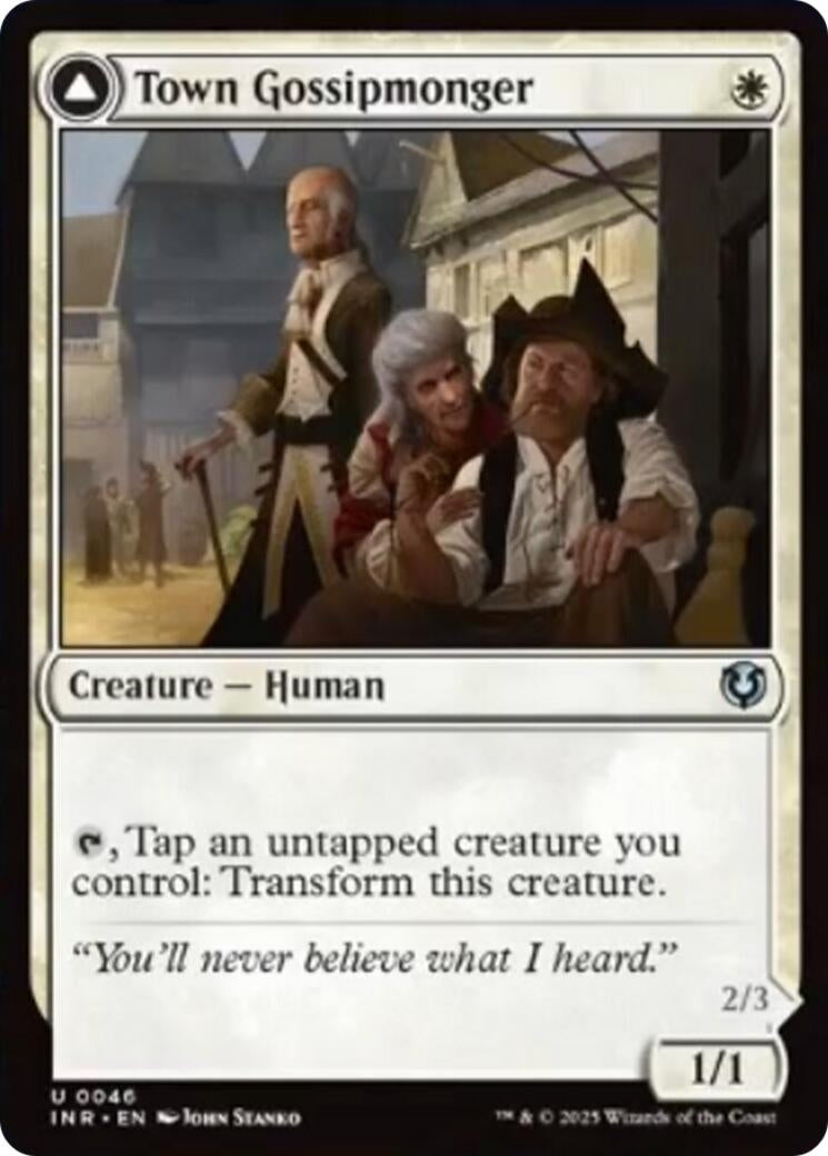 Image for Town Gossipmonger (46) - Magic: The Gathering