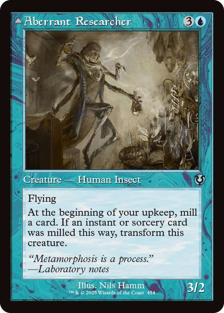 Aberrant Researcher (Retro Frame) (454) (Innistrad Remastered)