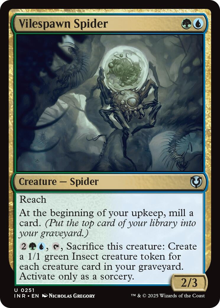 Image for Vilespawn Spider (251) - Magic: The Gathering