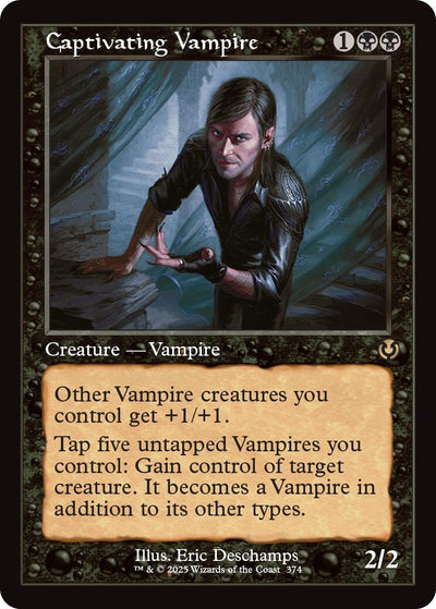 Captivating Vampire (Retro Frame) (374) (Innistrad Remastered)