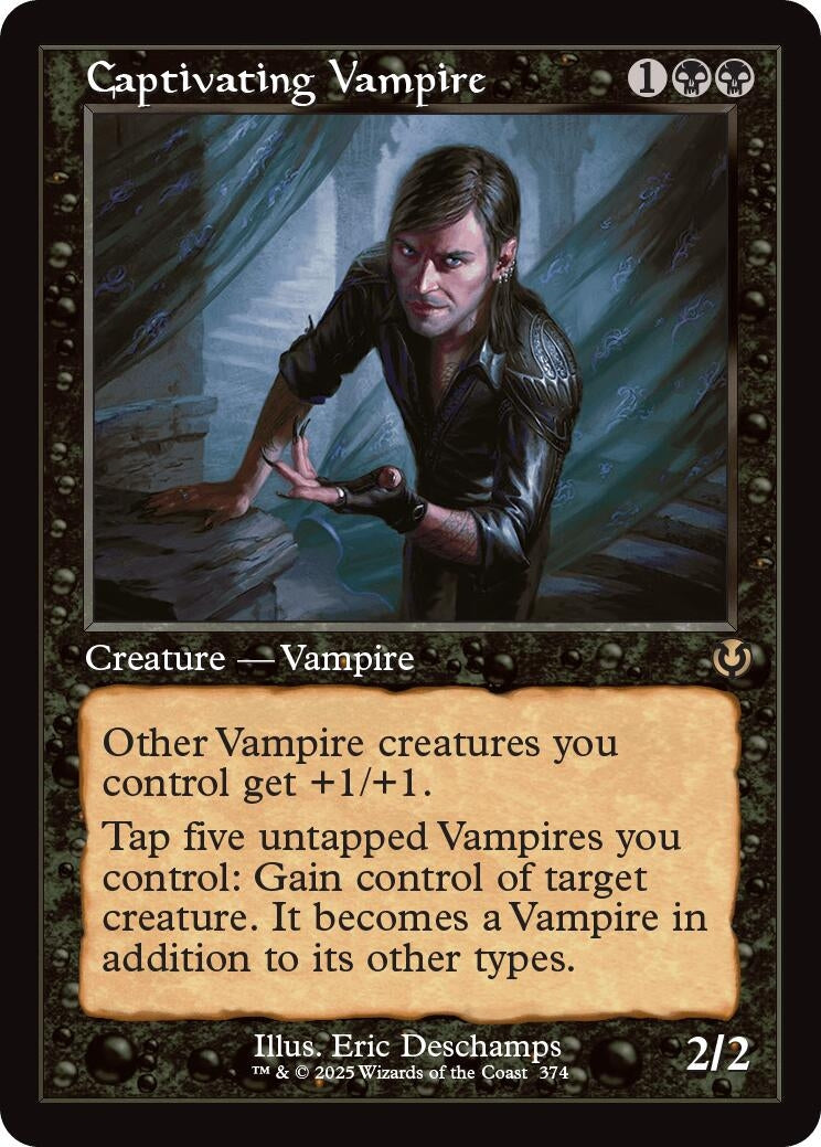 Captivating Vampire (Retro Frame) (374) (Innistrad Remastered)