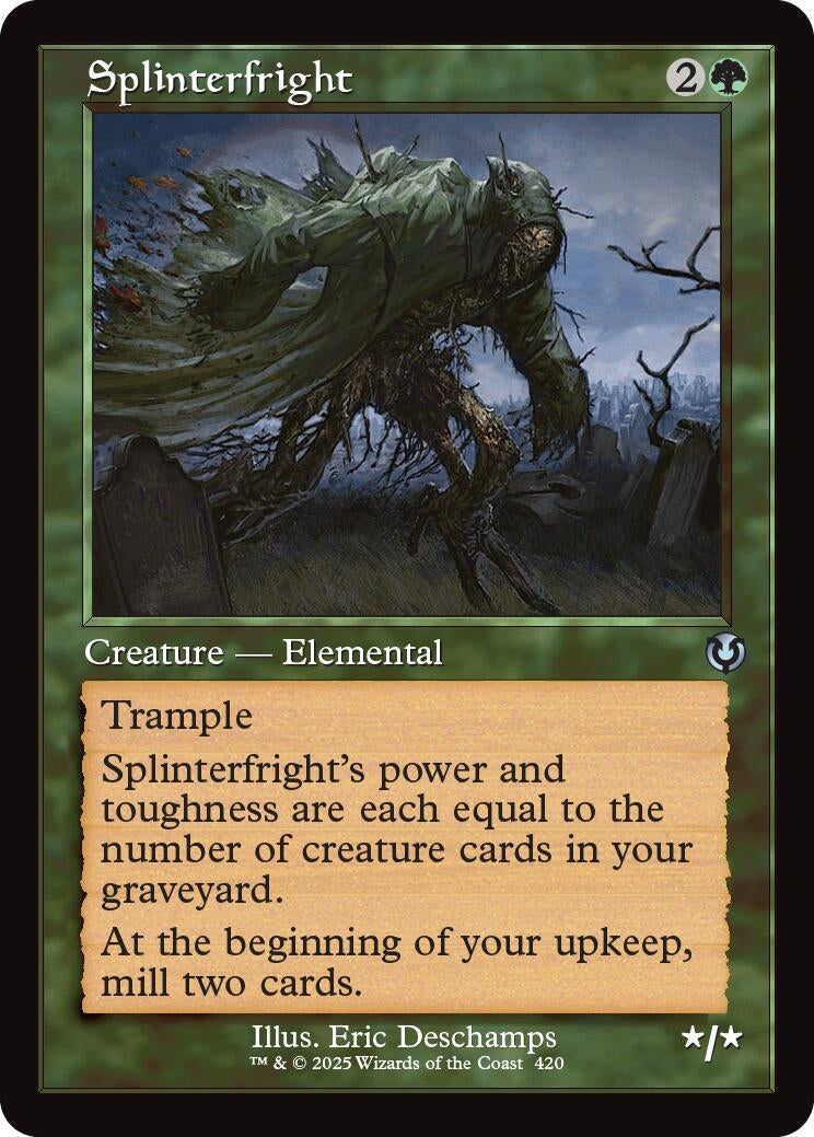 Splinterfright (Retro Frame) (420) (Innistrad Remastered)