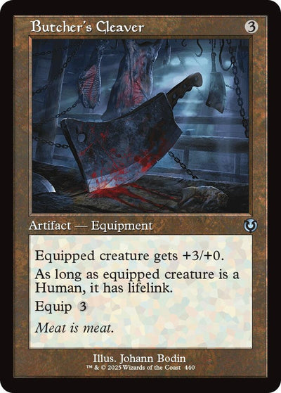 Butcher's Cleaver (Retro Frame) (440) (Innistrad Remastered)