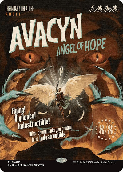 Avacyn, Angel of Hope (Showcase) (482) (Innistrad Remastered) (INR)