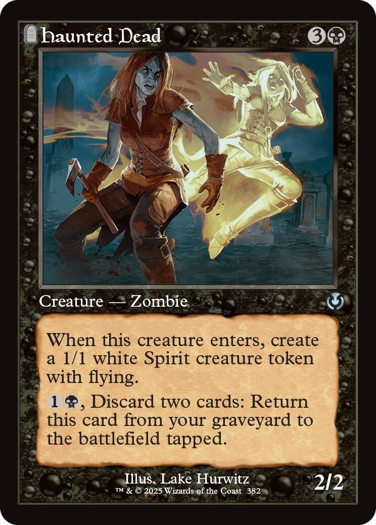 Haunted Dead (Retro Frame) (382) (Innistrad Remastered)