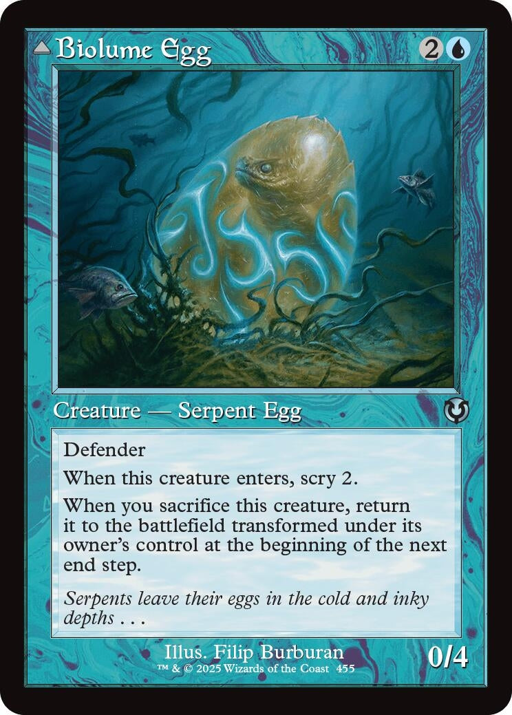 Biolume Egg (Retro Frame) (455) (Innistrad Remastered)