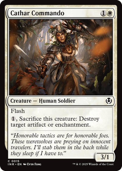 Cathar Commando (15) (Innistrad Remastered)