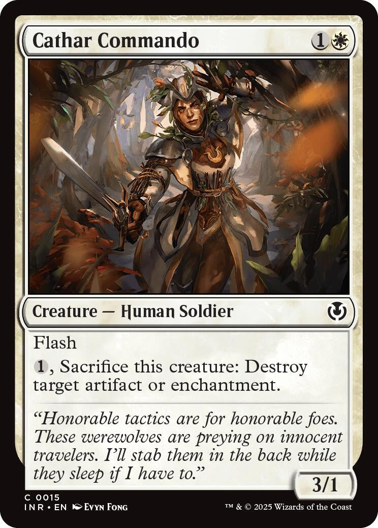 Cathar Commando (15) (Innistrad Remastered)