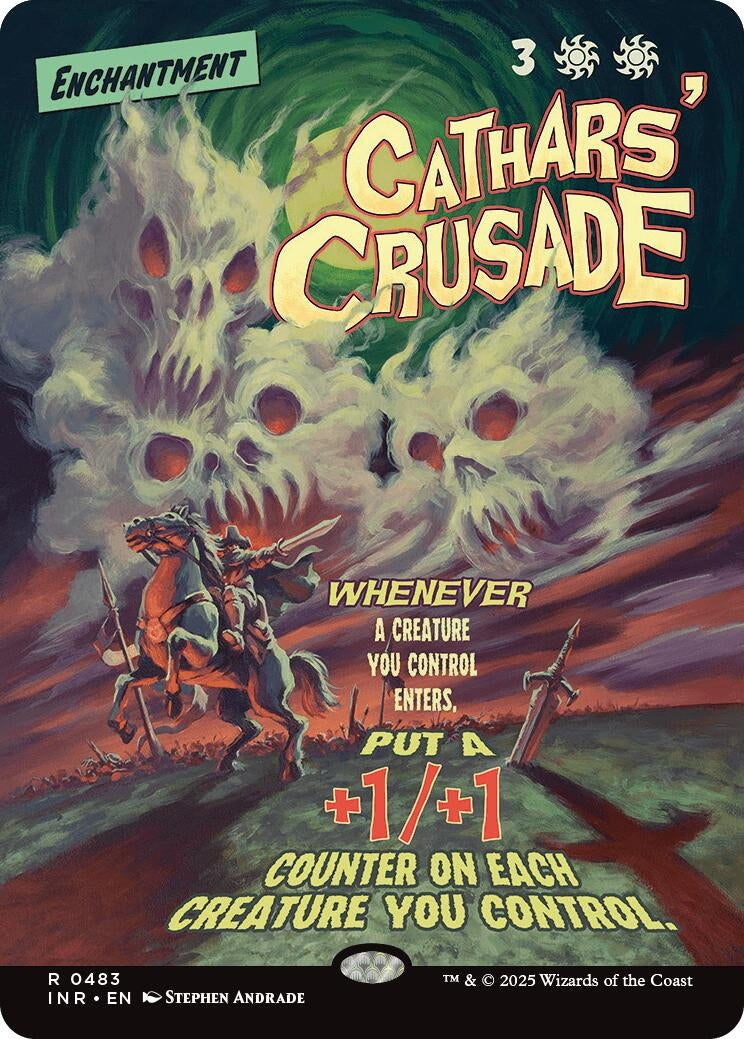 Cathars' Crusade (Showcase) (483) (Innistrad Remastered)