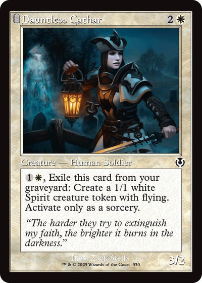 Dauntless Cathar (Retro Frame) (339) (Innistrad Remastered)