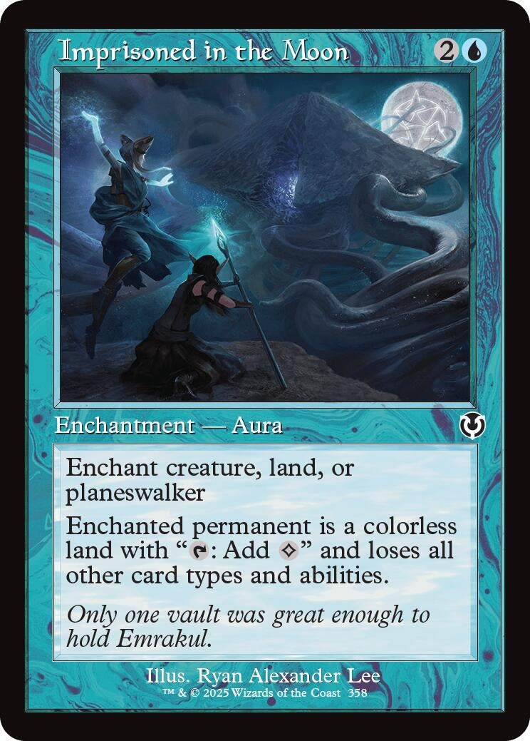 Imprisoned in the Moon (Retro Frame) (358) (Innistrad Remastered)