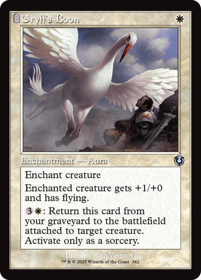 Gryff's Boon (Retro Frame) (342) (Innistrad Remastered)