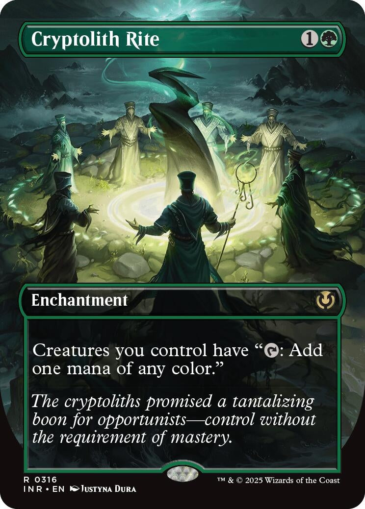 Cryptolith Rite (Borderless) (316) (Innistrad Remastered)