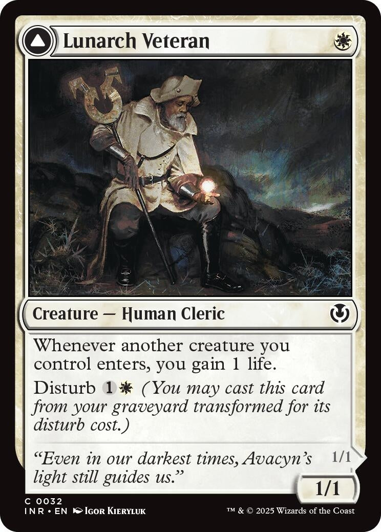 Lunarch Veteran (32) (Innistrad Remastered)