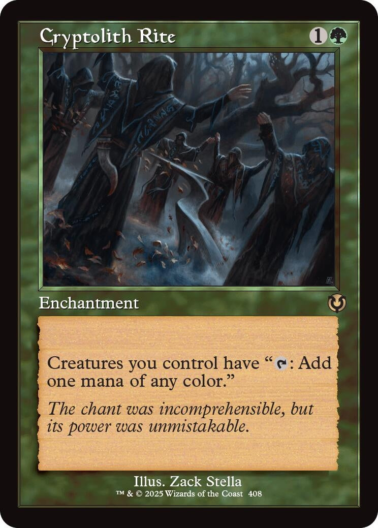 Cryptolith Rite (Retro Frame) (408) (Innistrad Remastered)