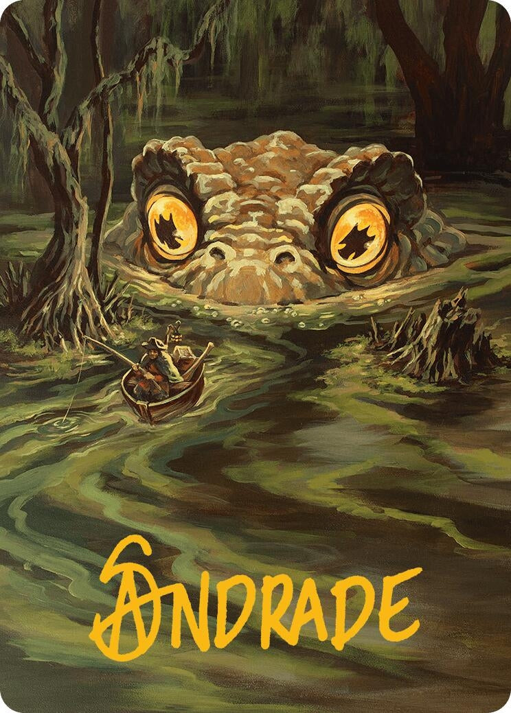 The Gitrog Monster Art Card (Gold-Stamped Signature) (25) (Art Series: Innistrad Remastered)