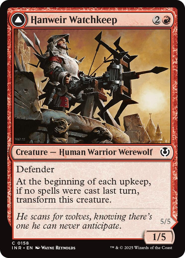 Hanweir Watchkeep (158) (Innistrad Remastered)
