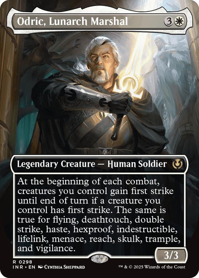 Odric, Lunarch Marshal (Borderless) (298) (Innistrad Remastered)