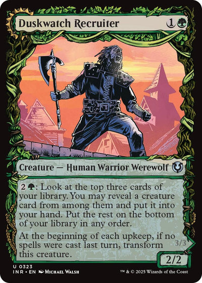 Duskwatch Recruiter (Showcase) (323) (Innistrad Remastered)