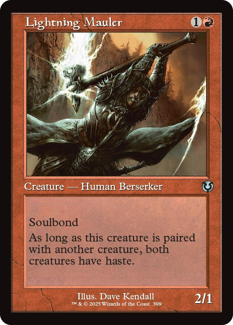Lightning Mauler (Retro Frame) (399) (Innistrad Remastered)