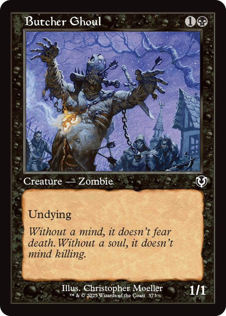Butcher Ghoul (Retro Frame) (373) (Innistrad Remastered)