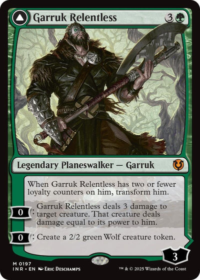 Garruk Relentless (197) (Innistrad Remastered)