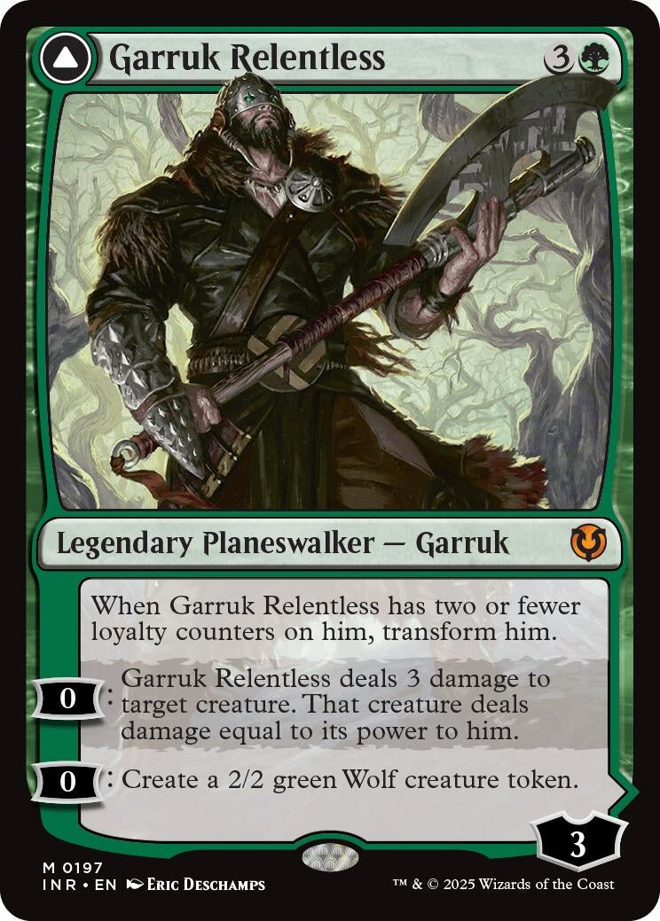 Garruk Relentless (197) (Innistrad Remastered)
