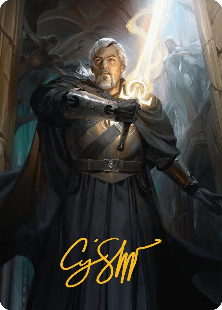 Odric, Lunarch Marshal Art Card (Gold-Stamped Signature) (1) (Art Series: Innistrad Remastered)