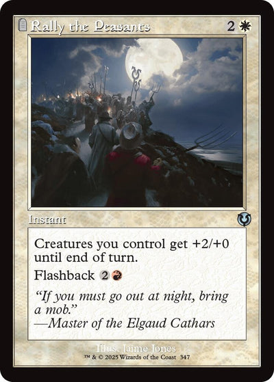 Rally the Peasants (Retro Frame) (347) (Innistrad Remastered)