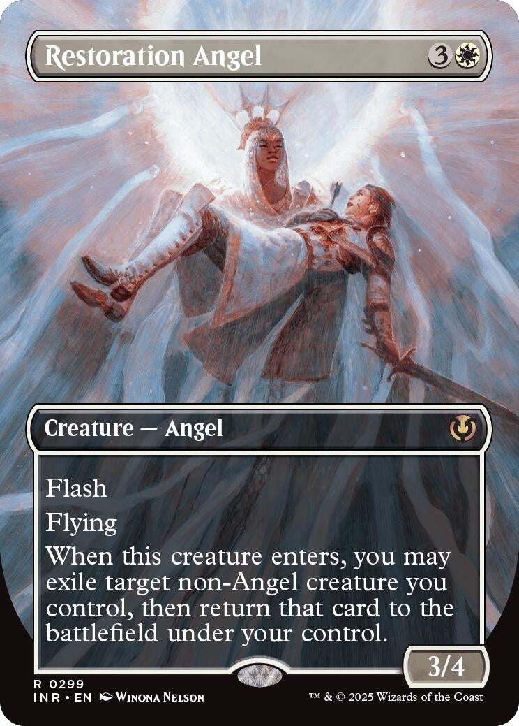 Restoration Angel (Borderless) (299) (Innistrad Remastered)