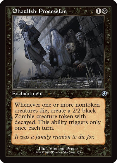 Ghoulish Procession (Retro Frame) (378) (Innistrad Remastered)