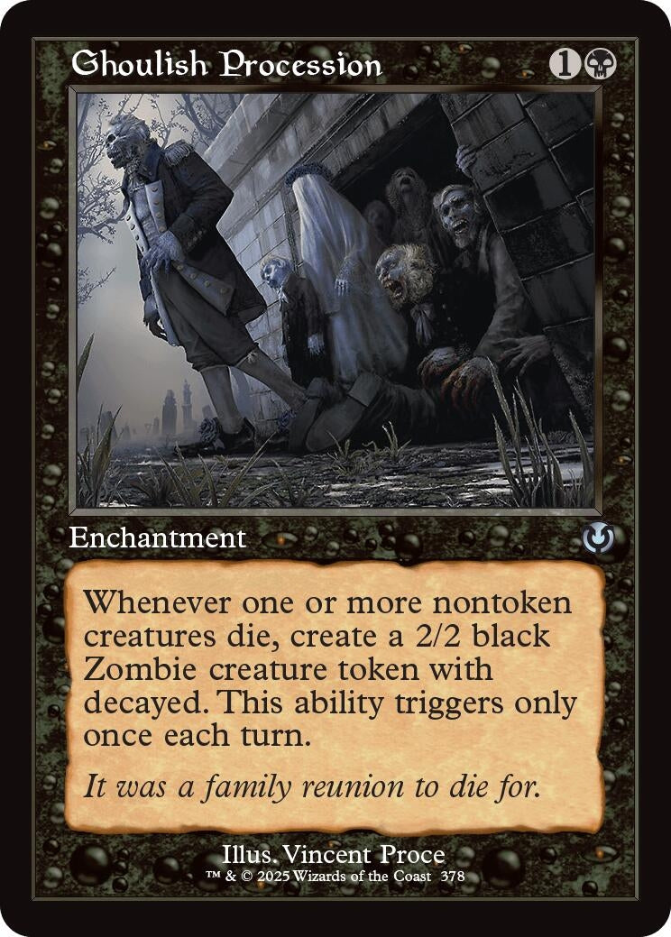 Ghoulish Procession (Retro Frame) (378) (Innistrad Remastered)