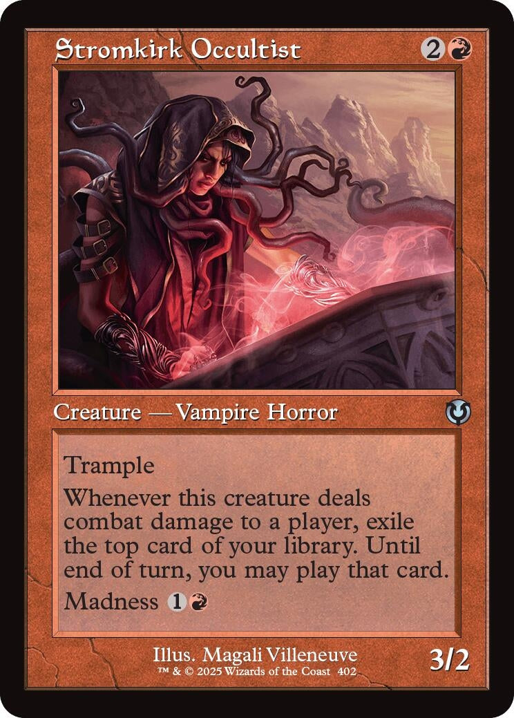 Stromkirk Occultist (Retro Frame) (402) (Innistrad Remastered)