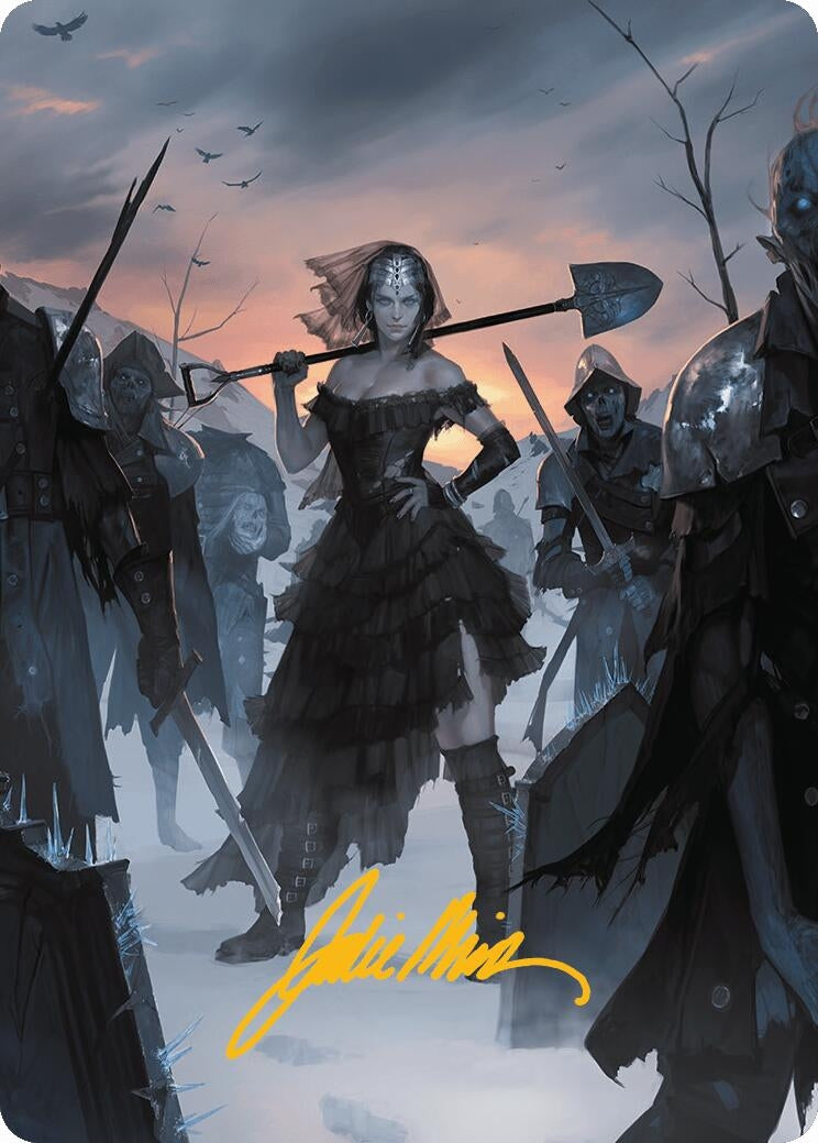 Heartless Summoning Art Card (Gold-Stamped Signature) (9) (Art Series: Innistrad Remastered)