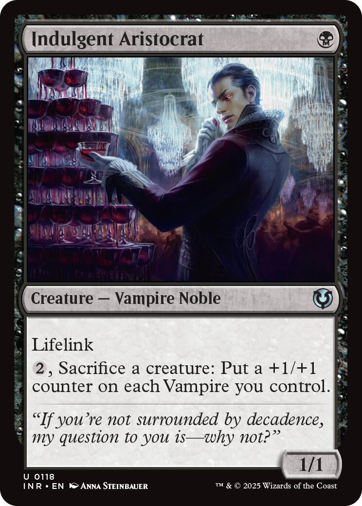 Indulgent Aristocrat (118) (Innistrad Remastered)
