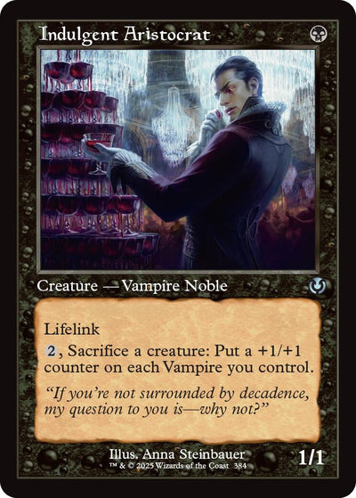 Indulgent Aristocrat (Retro Frame) (384) (Innistrad Remastered)
