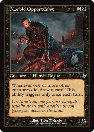 Morbid Opportunist (Retro Frame) (388) (Innistrad Remastered)