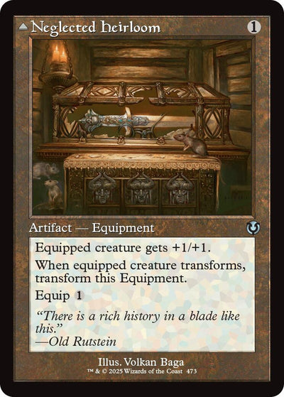 Neglected Heirloom (Retro Frame) (473) (Innistrad Remastered)