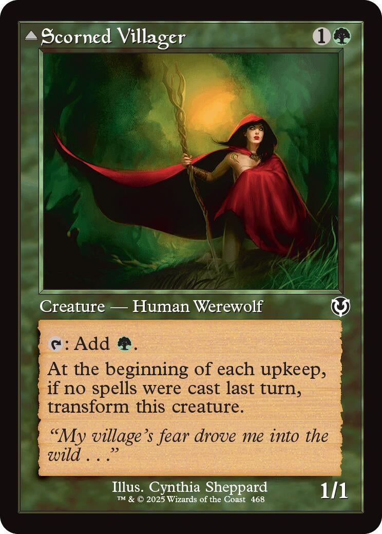 Scorned Villager (Retro Frame) (468) (Innistrad Remastered)