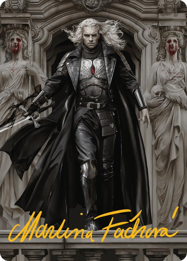 Sorin, Imperious Bloodlord Art Card (Gold-Stamped Signature) (18) (Art Series: Innistrad Remastered)