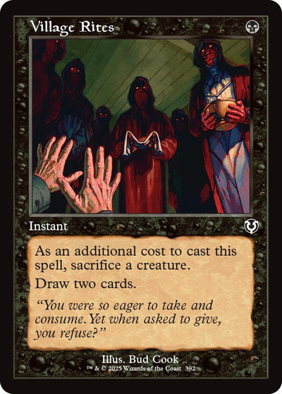 Village Rites (Retro Frame) (392) (Innistrad Remastered)