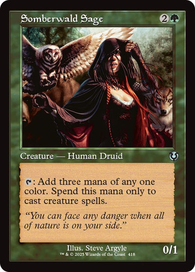 Somberwald Sage (Retro Frame) (418) (Innistrad Remastered)
