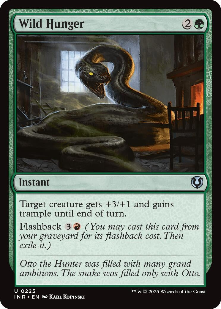Image for Wild Hunger (225) - Magic: The Gathering