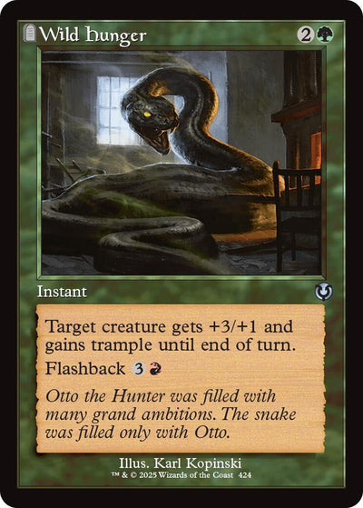 Wild Hunger (Retro Frame) (424) (Innistrad Remastered)