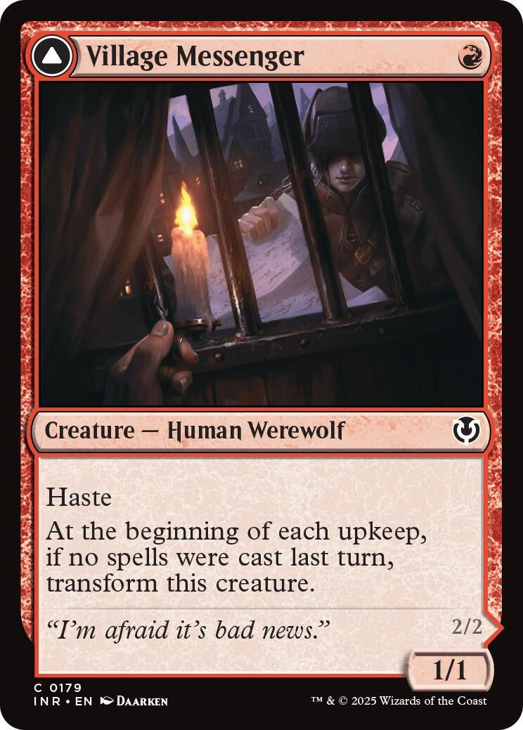 Image for Village Messenger (179) - Magic: The Gathering