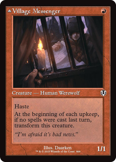 Village Messenger (Retro Frame) (466) (Innistrad Remastered)