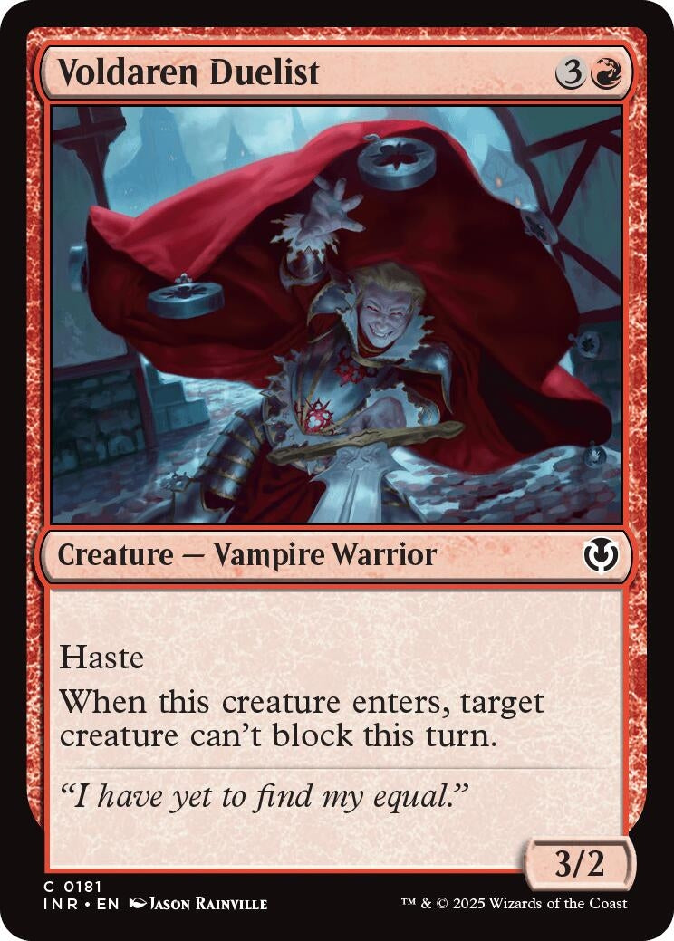 Image for Voldaren Duelist (181) - Magic: The Gathering
