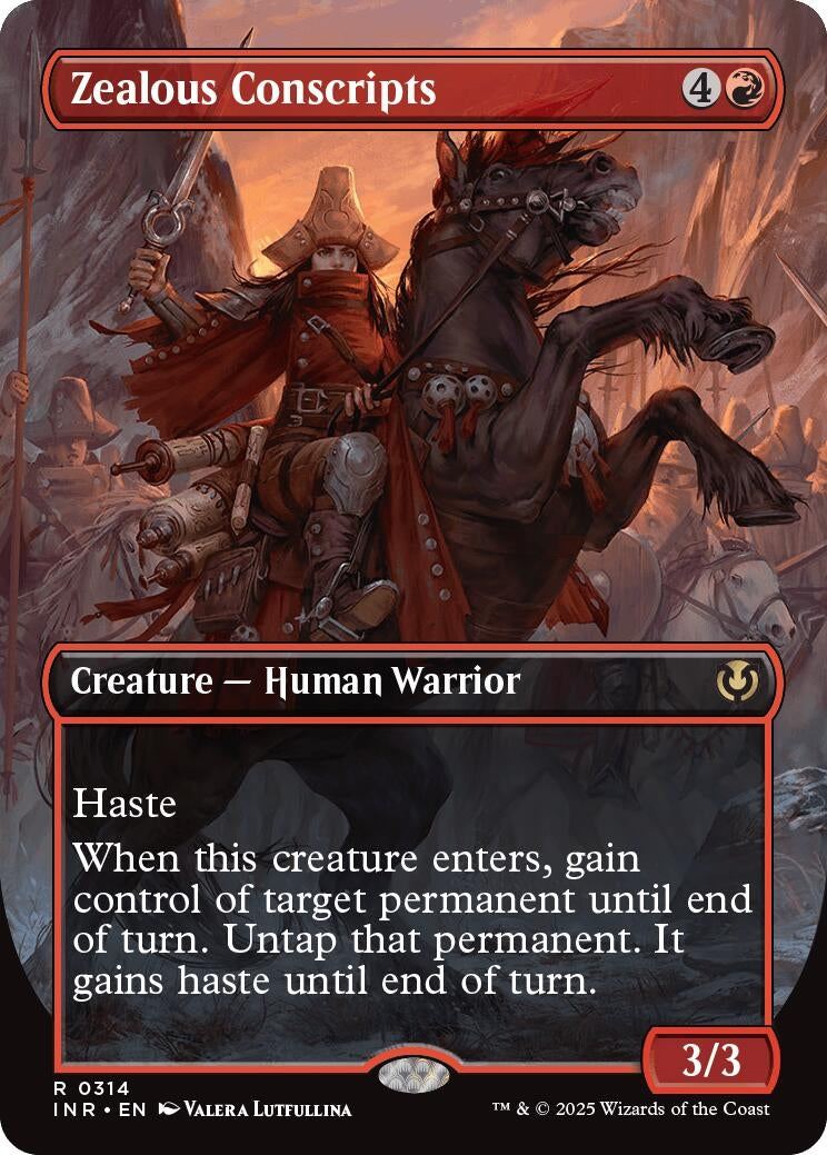 Zealous Conscripts (Borderless) (314) (Innistrad Remastered)